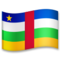 Central African Republic emoji on LG